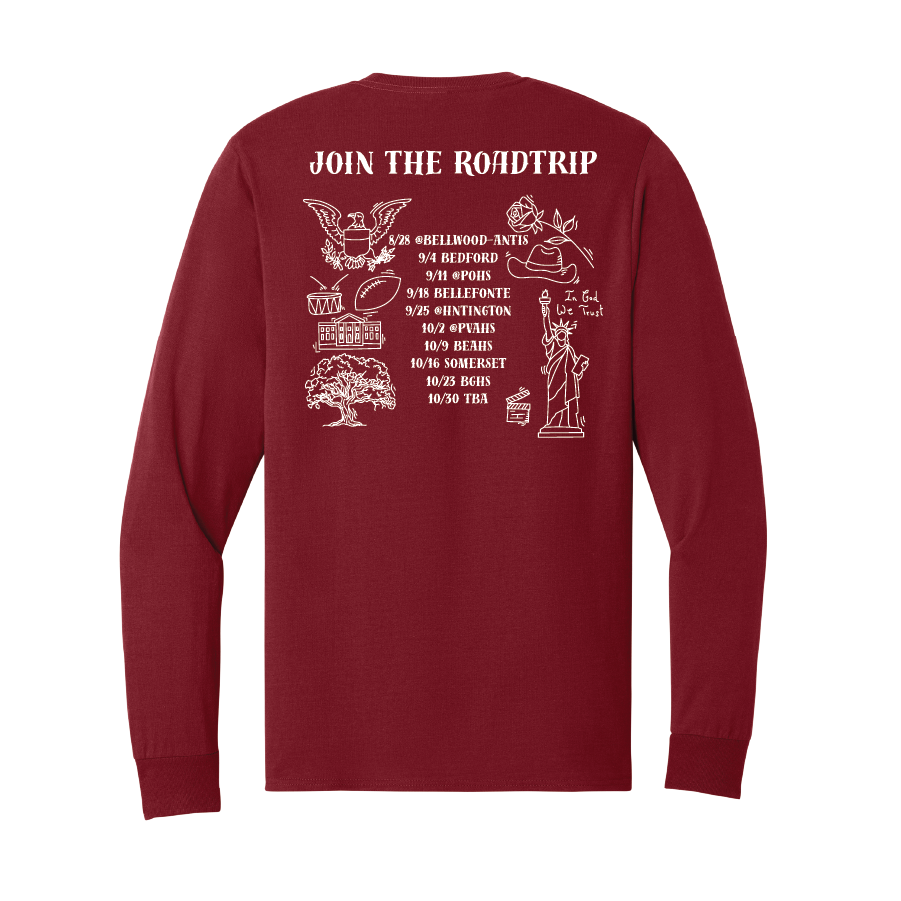 B. Jerzees® Dri-Power® 50/50 Cotton/Poly Long Sleeve T-Shirt